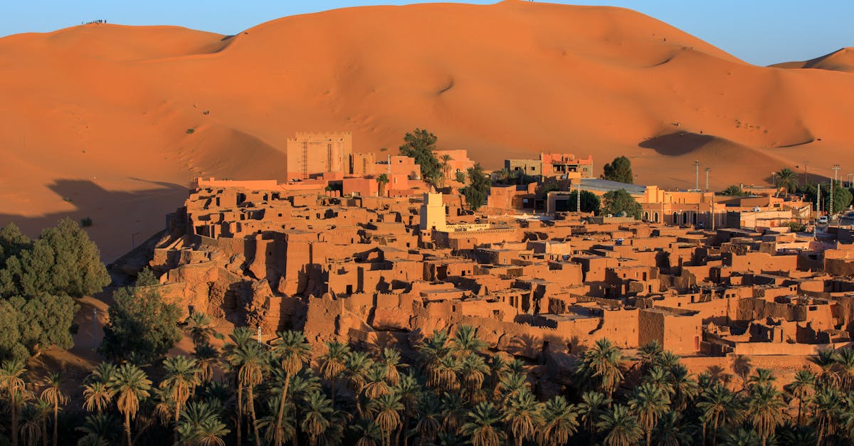  صورة لمدينة في الصحراء الجزائرية تعكس الاسلوب المعماري الفريد من نوعه 